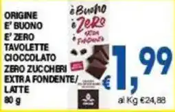 DEM Tavolette cioccolato zero zuccheri extra a fondente offerta