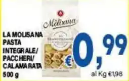 DEM La Molisana pasta integrale offerta