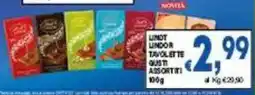 DEM Lindt Lindor tavolette gusti assortiti offerta