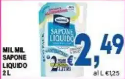DEM Mil Mil sapone liquido offerta
