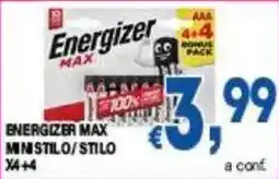 DEM Energizer Max min stilo offerta