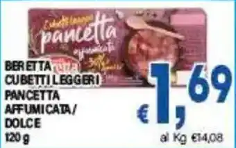 Beretta cubetti leggeri pancetta affumicata/dolce