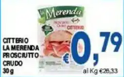 DEM Citterio la merenda prosciutto crudo offerta