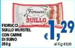 DEM Fiorucci suillo wurstel con carne di suino offerta
