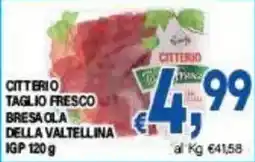 DEM Citterio taglio fresco bresaola della valtellina igp offerta