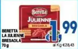 DEM Beretta la julienne bresaola offerta