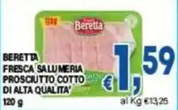 DEM Beretta prosciutto cotto offerta
