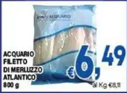 DEM Acquario filetto di merluzzo atlantico offerta