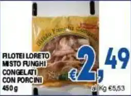 DEM Filotèi Loreto misto funghi congelati con porcini offerta