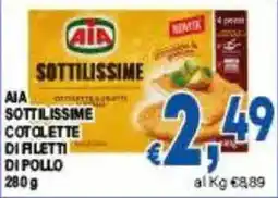 DEM Aia sottillissime cotolette di pollo offerta