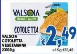 DEM Valsolia cotoletta vegetariana offerta