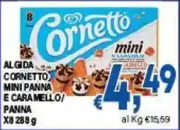 DEM Cornetto mini panna e caramello offerta
