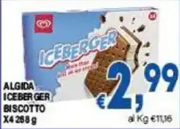DEM Algida Iceberger biscotto offerta