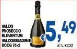 DEM Valdo Prosecco Elevatum Valdobbiadene DOCG offerta