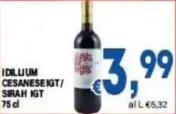 DEM Idillium Cesanese IGT / Sirah IGT offerta