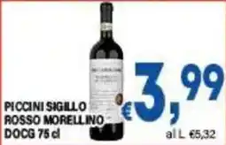 DEM Piccini Sigillo Rosso Morellino DOCG offerta