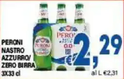 DEM Peroni Nastro Azzurro Zero Birra offerta