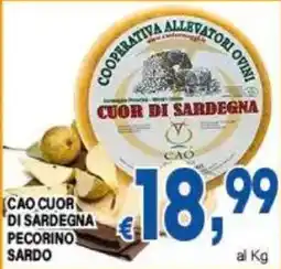 DEM Cao cuor di sardegna pecorino sardo offerta