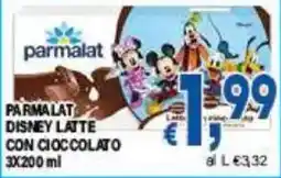 DEM Parmalat Disney Latte con Cioccolato offerta
