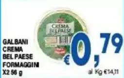DEM Galbani crema bel paese formaggini offerta