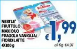 DEM Nestlé Fruttolo Maxi Duo offerta