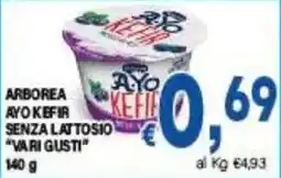 DEM Arborea Ayo Kefir senza lattosio offerta