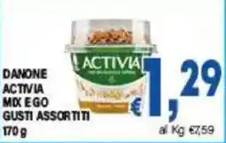 DEM Danone Activia mix e go gusti assortiti offerta