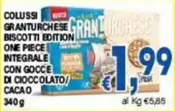 DEM Colussi biscotti edition integrale con gocce di cioccolato/cacao offerta