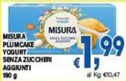 DEM Misura plumcake yogurt senza zuccheri aggiunti offerta