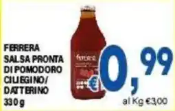 DEM Ferrera salsa pronta di pomodoro ciliegino offerta