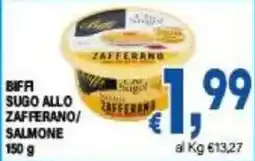 DEM Bifa sugo allo zafferano/salmone offerta