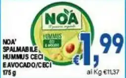 DEM NOA' spalmabile hummus ceci e avocado/ceci offerta
