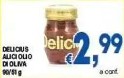 DEM Delicious Alici Olio di Oliva offerta