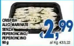 DEM Crisfish alici marinate senza peperoncino offerta