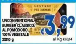 DEM Unconventional burger classico al pomodoro offerta