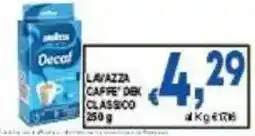 DEM Lavazza Caffè Dek Classico offerta