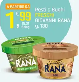 Supermercati Dok Pesti o Sughi Freschi Giovanni Rana offerta