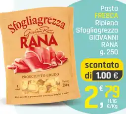 Supermercati Dok Pasta fresca ripiena sfogliagrezza Giovanni Rana offerta