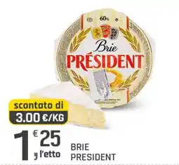 Supermercati Dok Brie President offerta