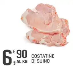 Supermercati Dok Costatine di suino offerta