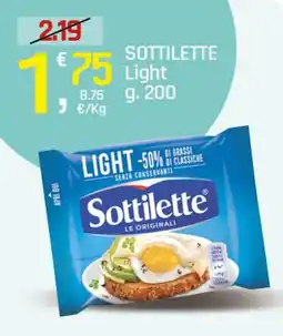 Supermercati Dok Sottilette Light offerta