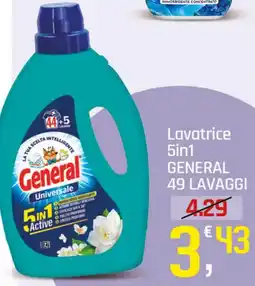 Supermercati Dok Lavatrice 5in1 General offerta