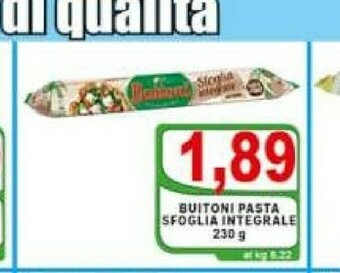 Top Supermercati Pasta sfoglia offerta
