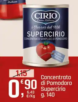 Supermercati Dok Concentrato di Pomodoro Supercirio offerta