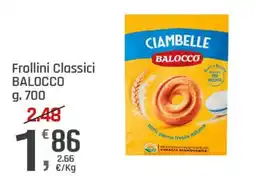 Supermercati Dok Frollini Classici Balocco offerta