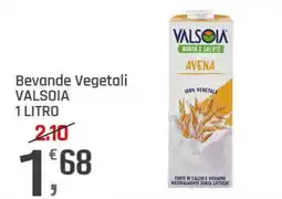 Supermercati Dok Beverage Vegetale VALSOIA Avena offerta