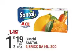 Supermercati Dok Succhi Santal offerta