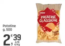 Supermercati Dok selex Patatine Classiche offerta
