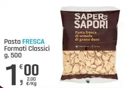 Supermercati Dok Saper di Sapori Pasta fresca di semola di grano duro offerta