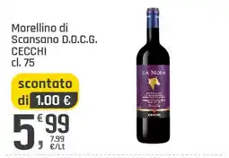 Supermercati Dok Morellino di Scansano D.O.C.G. Cecchi offerta